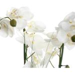 Orchidées artificielles Atmosphera blanches en céramique 