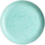Assiettes plates Luminarc multicolores made in France diamètre 25 cm 
