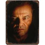 Plaque en métal vintage de l'acteur Jack Nicholson