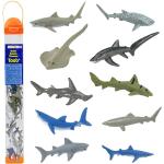 Figurines d'animaux Plastoy à motif requins 