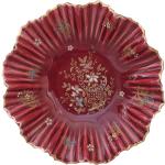 Bagues rouge framboise en céramique en céramique art nouveau 