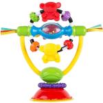 Playgro Hochet Pivotant avec Pied Ventouse, Pour Tables et Chaises Hautes, Sans BPA, Dès 6 Mois, High Chair Spinning Toy, Jaune/Rouge, 40121