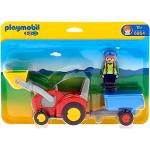 Tracteurs Playmobil à motif tracteurs de la ferme sans phtalates de 12 à 24 mois en promo 
