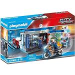 Jouets Playmobil City Action en plastique à motif ville de police de 3 à 5 ans 