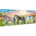 Figurines Playmobil en plastique à motif animaux de chevaux de 3 à 5 ans 