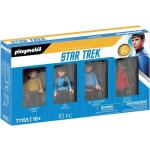 Playmobil - 71155 - Equipe Star Trek - Figurines Et Accessoires Pour Les Fans De La Série Bleu