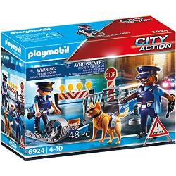 Playmobil 6924 Barrage de Police- City Action- Les