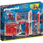 Hélicoptères Playmobil City Action à motif ville de pompier 