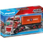 Camions Playmobil City Action à motif ville sur les transports 