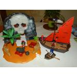 Bateaux Playmobil Pirates à motif bateaux de pirates 