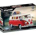 Playmobil 70176 Volkswagen T1 Combi - Le Mythique Camping-Car - Icône de Route - Entièrement équipé - Toit Amovible - avec Deux Personnages - Dès 5 Ans