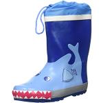 Bottes de pluie Playshoes en caoutchouc à motif requins Pointure 32 look casual pour enfant 