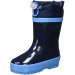 Bottes de pluie Playshoes bleus foncé en caoutchouc imperméables Pointure 25 look casual pour enfant 