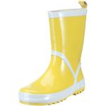 Bottes de pluie Playshoes jaunes en caoutchouc imperméables Pointure 21 look casual pour enfant 