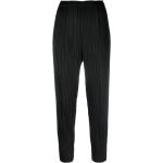 Pantalons taille haute Issey Miyake Pleats Please noirs Taille XL pour femme 