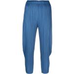 Pleats Please Issey Miyake pantalon Monthly Couleurs January plissé - Bleu