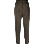 Pantalons taille haute Issey Miyake Pleats Please verts Taille XL pour femme 
