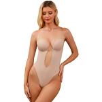 Body gainants beiges nude Taille S look sexy pour femme en promo 