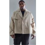Trench coats boohooMAN beiges Taille XXL pour homme 