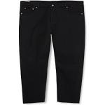 Jeans taille haute Levi's 501 noirs stretch plus size look casual pour femme en promo 