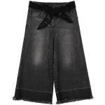 Jeans bootcut noirs en coton Taille 5 ans pour fille en promo de la boutique en ligne Yoox.com avec livraison gratuite 