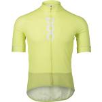 Maillots de cyclisme POC jaunes en jersey respirants Taille L pour homme en promo 