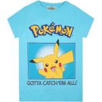 T-shirts bleus enfant Pokemon Pikachu look fashion 
