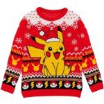 Pokemon Childrens/Kids Pikachu Knitted Christmas Jumper
