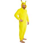 Pyjamas combinaisons jaunes en polaire Taille L pour homme en promo 