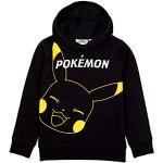 Sweats à capuche noirs en coton Pokemon Pikachu pour garçon de la boutique en ligne Amazon.fr 