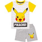 Pyjamas multicolores en coton Pokemon Pikachu pour garçon en promo de la boutique en ligne Amazon.fr 