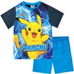 Pyjamas noël bleus Pokemon Pikachu look fashion pour garçon de la boutique en ligne Amazon.fr 