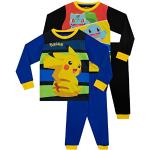 Pyjamas multicolores enfant Pokemon Pokeball Taille 2 ans 