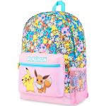 Sacs à dos scolaires pour la rentrée des classes roses Pokemon Pikachu pour enfant 