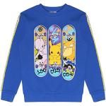 Sweatshirts bleu roi Pokemon look Skater pour garçon de la boutique en ligne Amazon.fr Amazon Prime 