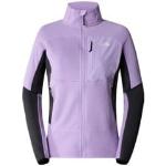 Vestes zippées The North Face violettes en polaire respirantes Taille XS pour femme en promo 