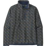 Polaires Patagonia Better Sweater bleus en polyester à col montant Taille XL look fashion pour homme 