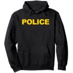 Sweats Police noirs à capuche Taille S classiques 