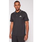Polos adidas noirs pour homme 