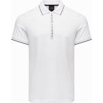 Polos de créateur Armani Exchange blancs à logo en coton Taille M pour homme en promo 