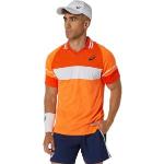 Polos de tennis Asics orange Taille L pour homme 