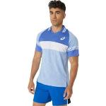 Polos de tennis Asics bleues saphir Taille XL pour homme 