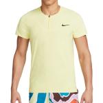 Polos de tennis Nike Dri-FIT jaunes Taille L pour homme 