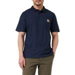 Polos Carhartt bleu marine Taille S look fashion pour homme 
