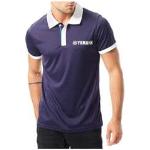 Polos brodés Yamaha bleu marine Valentino Rossi Taille XS pour homme 