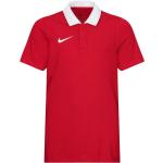 Polos Nike Park rouges enfant look fashion en promo 