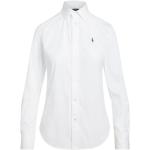 Chemises de créateur Ralph Lauren Polo Ralph Lauren blanches en popeline Taille XS classiques pour femme 