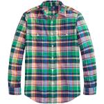 Chemises de créateur Ralph Lauren Polo Ralph Lauren vertes à carreaux à carreaux à manches longues classiques pour homme 