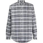 Chemises de créateur Ralph Lauren Polo Ralph Lauren grises à carreaux à carreaux à manches longues classiques pour homme 