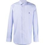 Chemises de créateur Ralph Lauren Polo Ralph Lauren bleues à manches longues à manches longues classiques pour homme en promo 